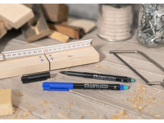 Marker Faber-Castell Multimark Permanent F Etui mit 4 Stück