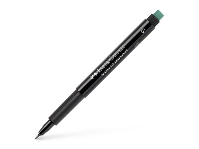 Marker Faber-Castell Multimark permanent S zwart