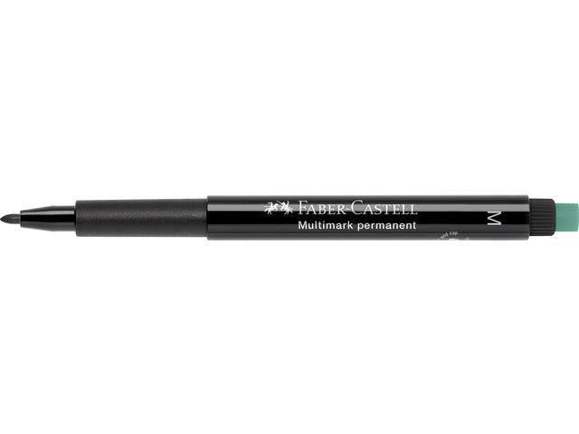 Marker Faber-Castell Multimark permanent M zwart