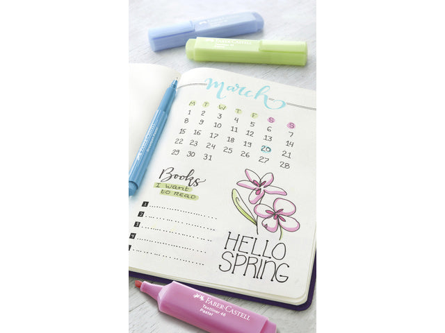 tekstmarker Faber-Castell 1546 pastel groen