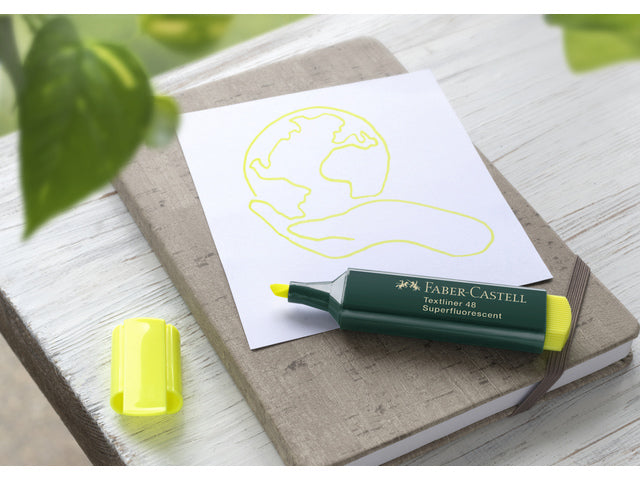 Textmarker Faber-Castell 48 Neongelb