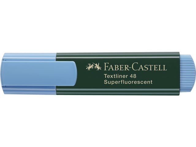 tekstmarker Faber-Castell 48 neon blauw