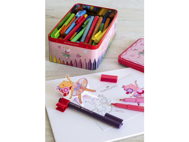 Stift Faber-Castell Connector 33 Stück im Ballerina-Stil