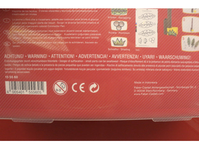 Stifte Faber-Castell Connector Koffer Stifte 60 Stück