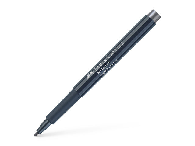 Marker Faber-Castell Metallic Asfalt Cowboy