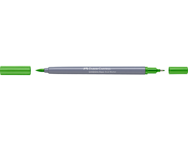 Duo aquarelmarker Faber-Castell Goldfaber 112 loofgroen