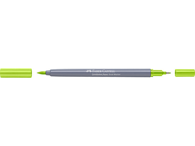 Duo aquarelmarker Faber-Castell Goldfaber 171 licht groen
