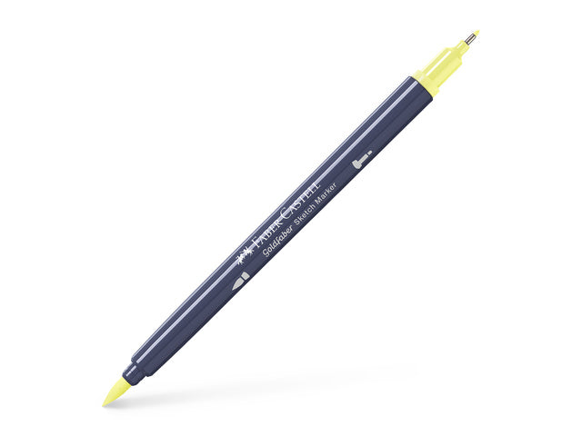 Sketchmarker Faber-Castell Goldfaber 104 hellgelb lasierend auf Alkoholbasis