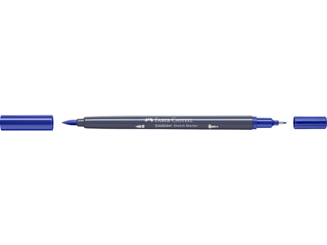 Sketchmarker Faber-Castell Goldfaber 247 indantreenblauw op alcoholbasis
