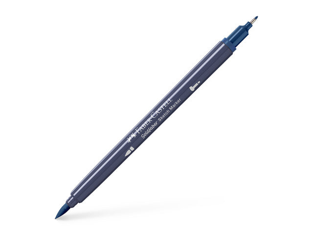 Schetsmarker Faber-Castell Goldfaber 450 indigo op alcoholbasis