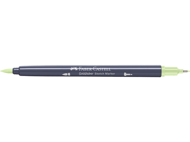 Schetsmarker Faber-Castell Goldfaber 314 licht aardegroen op alcoholbasis
