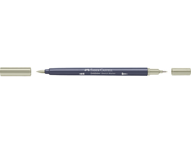 Schetsmarker Faber-Castell Goldfaber 315 groene klei op alcoholbasis