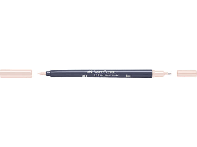 Schetsmarker Faber-Castell Goldfaber 382 dofbeige rood op alcoholbasis