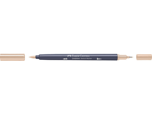 Schetsmarker Faber-Castell Goldfaber 281 zand op alcoholbasis