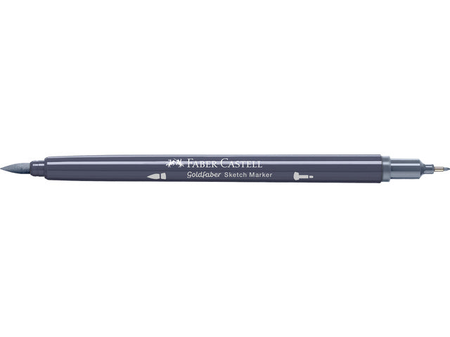 Schetsmarker Faber-Castell Goldfaber 243 koudgrijs XIII op alcoholbasis
