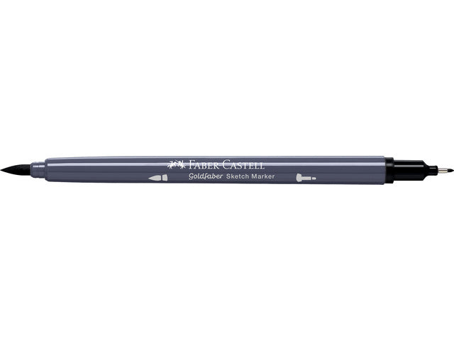 Schetsmarker Faber-Castell Goldfaber 199 zwart op alcoholbasis