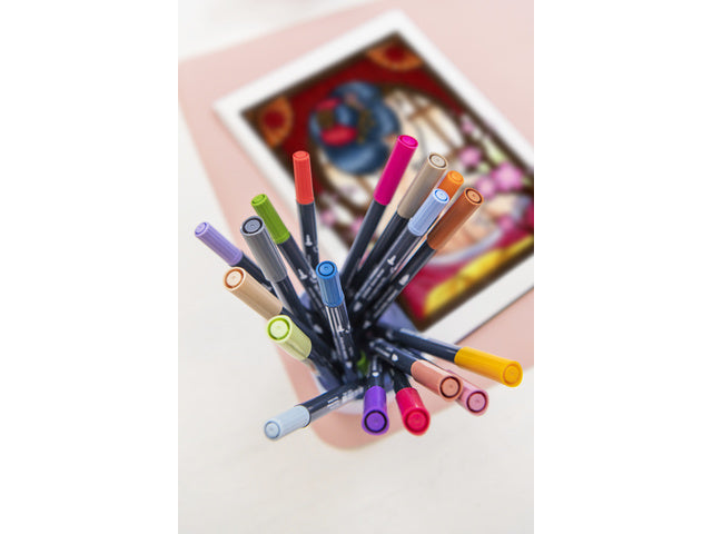 Sketchmarker Faber-Castell Goldfaber etui 6 stuks Kawaii op alcoholbasis