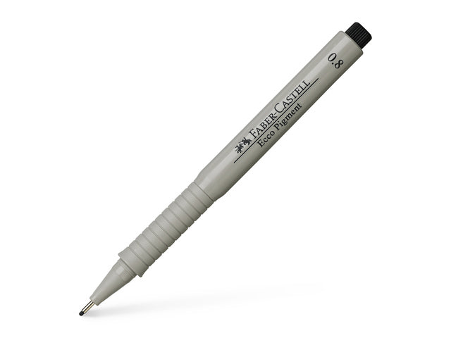 tekenpen Faber-Castell Ecco Pigment 0,8 mm zwart