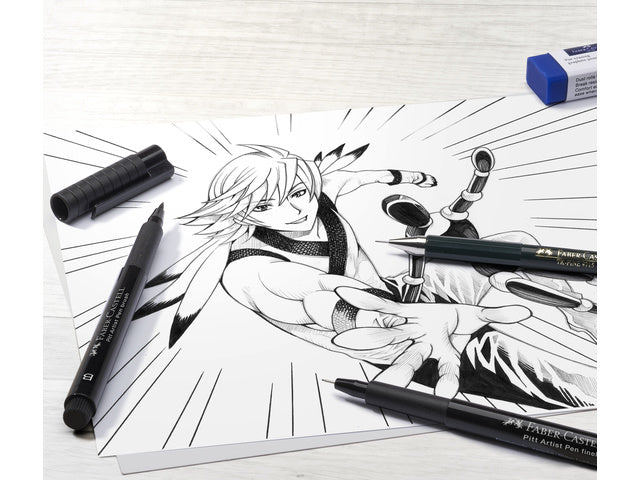 Tekenstift Faber-Castell Pitt Artist Pen Manga starterset
