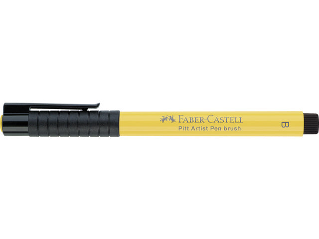 Tekenstift Faber-Castell Pitt Artist Pen Brush 108 donker cadmium geel