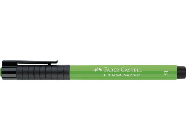 Tekenstift Faber-Castell Pitt Artist Pen Brush 112 bladgroen
