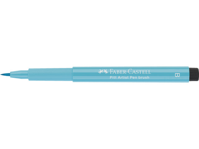 Tekenstift Faber-Castell Pitt Artist Pen Brush 154 kobalt türkis licht