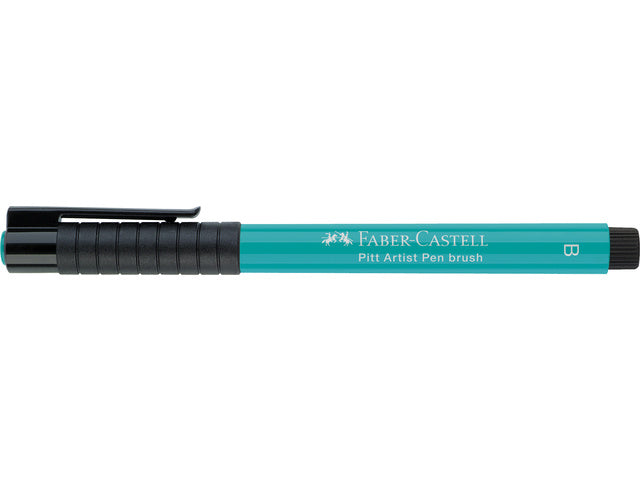 Tekenstift Faber-Castell Pitt Artist Pen Brush 156 kobaltgroen
