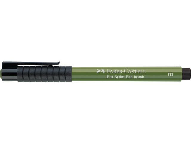 Tekenstift Faber-Castell Pitt Artist Pen Brush 174 chroomgroen opaak