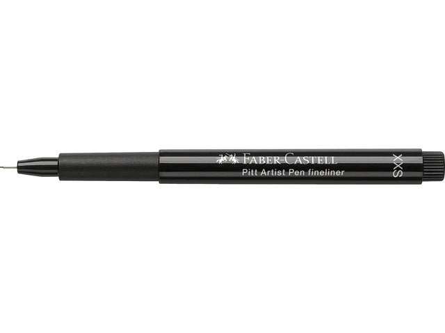 Tekenstift Faber-Castell Pitt Artist Pen XXS 199 zwart