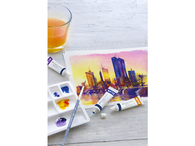 Waterverf Faber-Castell 12 Stück verschiedene Farben