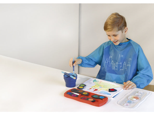 Wasserbecher Faber-Castell Clic&Go blauw