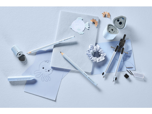 Potlood Faber-Castell Grip 2001 Grafiet B himmelblau