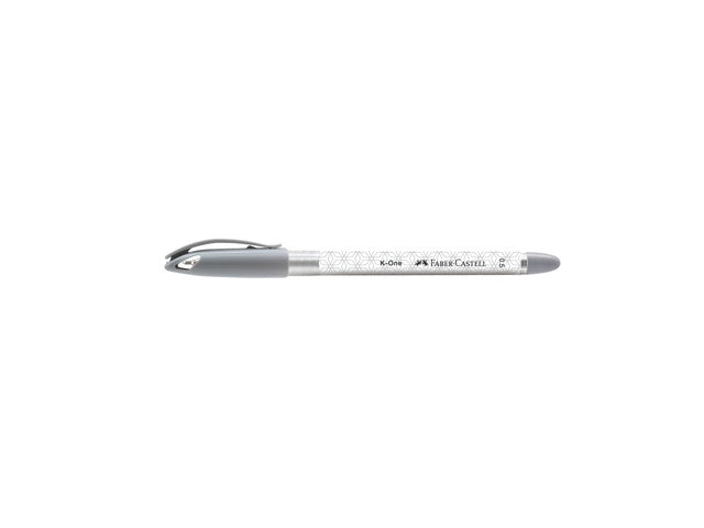Balpen Faber-Castell K-One 0,5 zwart doos 10 stuks