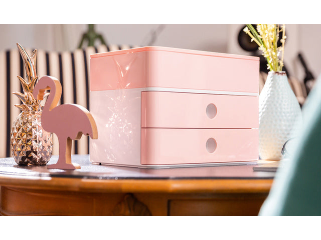 Smart-box plus Han Allison 2 laden in doos flamingo roze