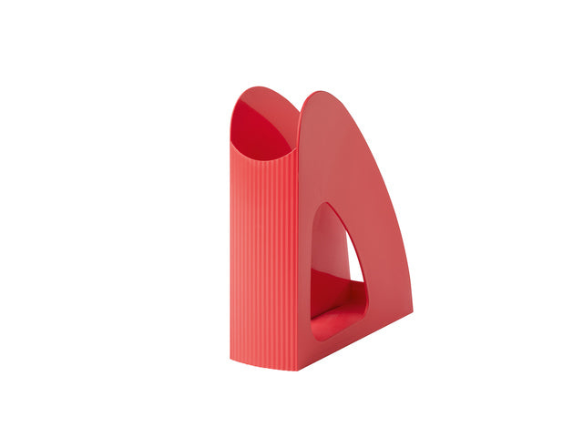 Tijdschriftencass. HAN Re-LOOP A4/C4, rood 100% gerecycled materiaal