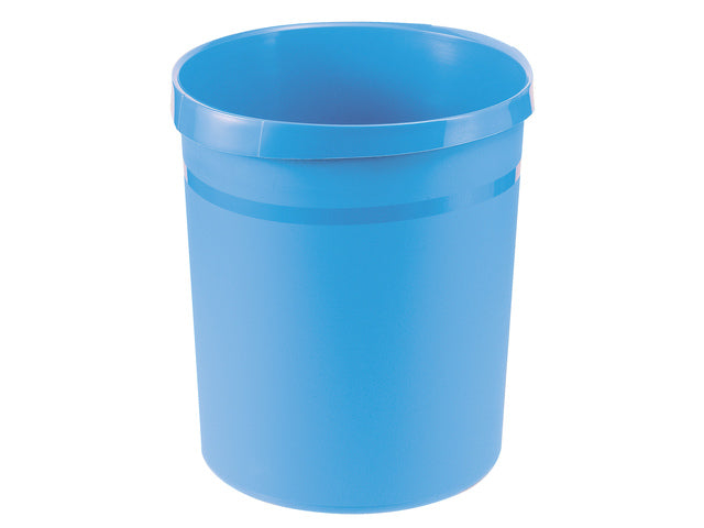Papierbak HAN Grip 18 liter met 2 grijpranden Trend Color lichtblauw