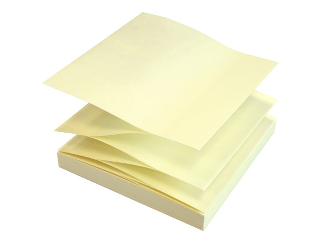 Info Notizen 75x75mm „Z“ Gelblock mit 100 Vel