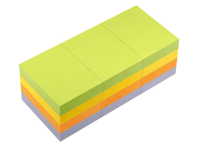 Info Notizen 50x40mm assorti Federpaket a 12 Blok