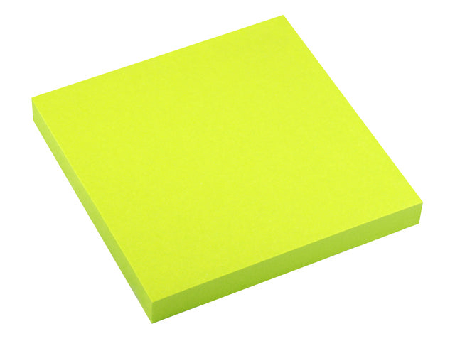 Info Notizen 75 x 75 mm großer grüner Block mit 80 mm Breite