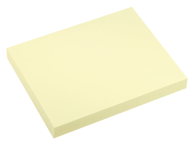 Info-Notizen 100x75mm gelber Block mit 100 Blättern