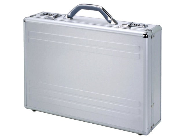 Laptopkoffer Alumaxx KRONOS Silber Aluminium.