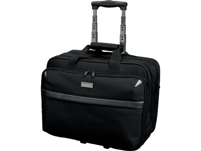 Business trolley Lightpak Xray zwart polyester