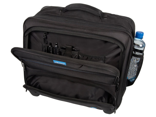 Laptoptrolley RPET Lightpak zwart