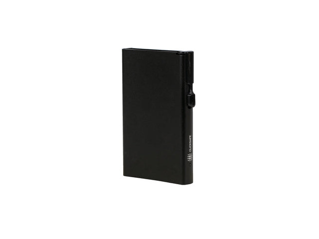 Pasjeshouder Clicksafe Aluminium schwarz RFID 8 Pasjes