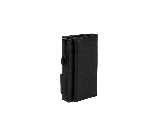 Pasjeshouder Clicksafe Kunstleder schwarz/schwarz RFID