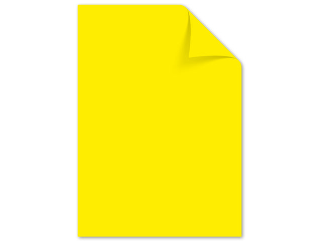 Papier Kangaro A4 160 Gramm Packung mit 50 Blatt gelb