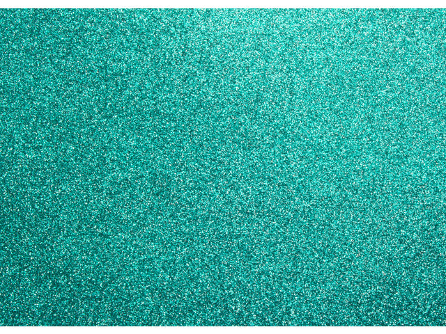 Glitterkarton Kangaro turkoois 50x70cm pak à 10 vel