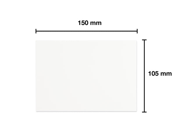 Kleine Kangaro-Karte, 105 x 150 mm, 250 g, mit 50 Stück