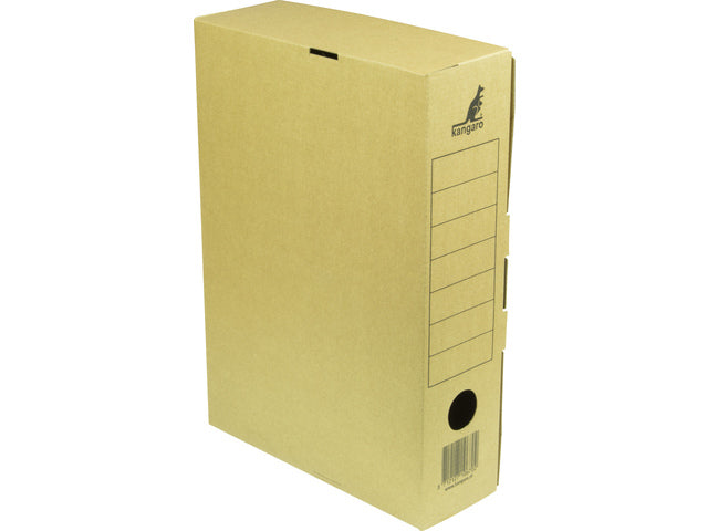 Archiefdoos Kangaro golfkarton A4 32x23x8cm, 25 stuks