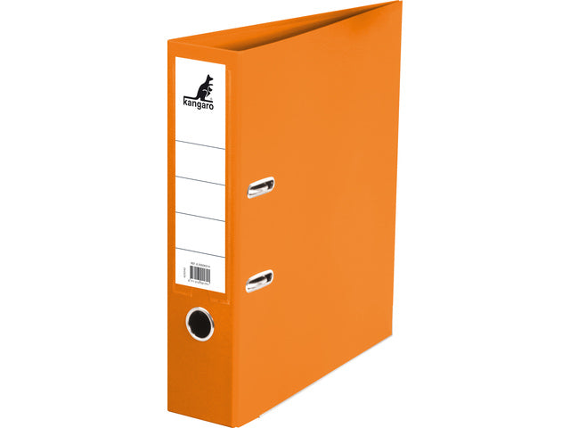 Ordner Kangaro A4 75mm 2 ringen 10 stuks assorti kleuren PP/Papier